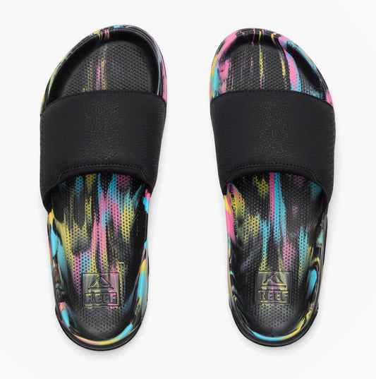 Reef TAILSLIDE Mens Sliders Candy Marble