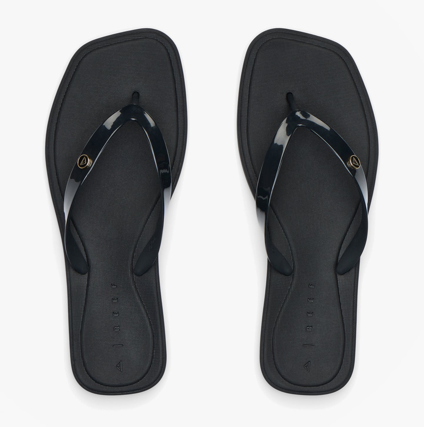 Reef SOLAYE Womens Toe-Post Sandals Black