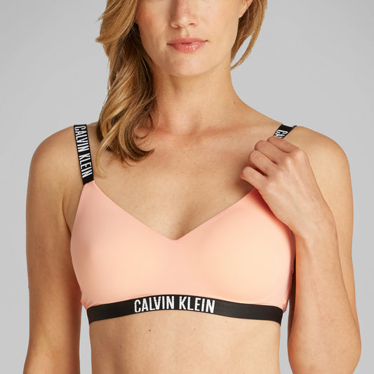 Calvin Klein INTENSE POWER Womens Bralette Papaya Punch