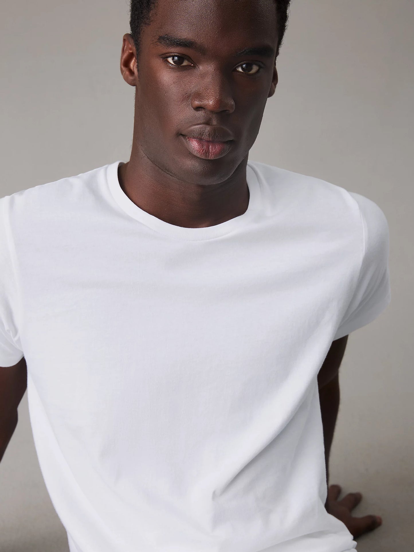 Calvin Klein  CREW NECK 3 Pack Mens Cotton T-Shirts White
