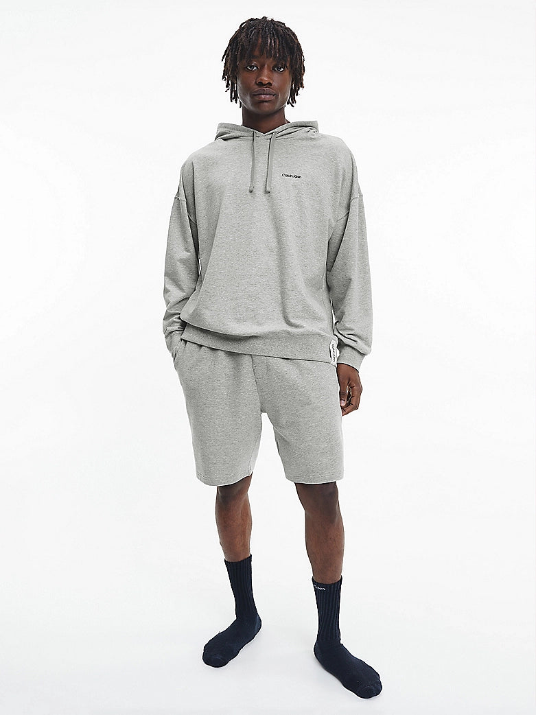 Calvin Klein MODERN COTTON TERRY LOUNGE Shorts Mens Grey Heather