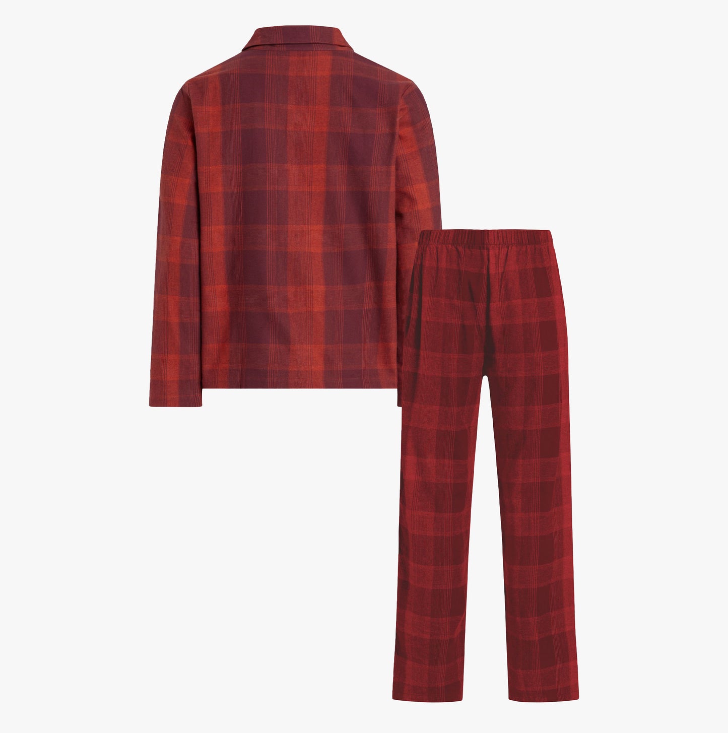 Calvin Klein FLANNEL Mens Pyjama Set Red