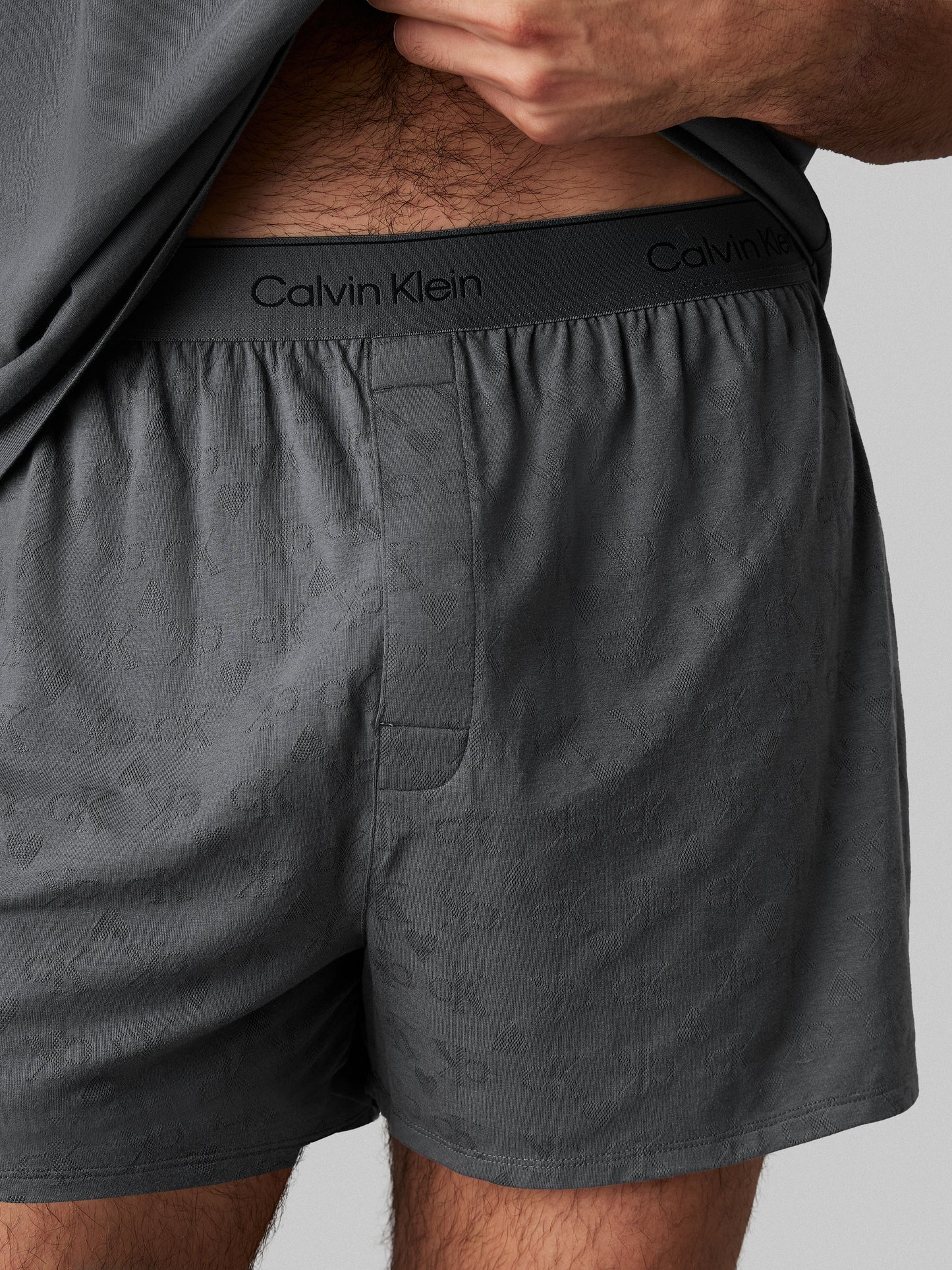 Calvin Klein MODERN COTTON VDAY Mens Boxer Set Turbulence