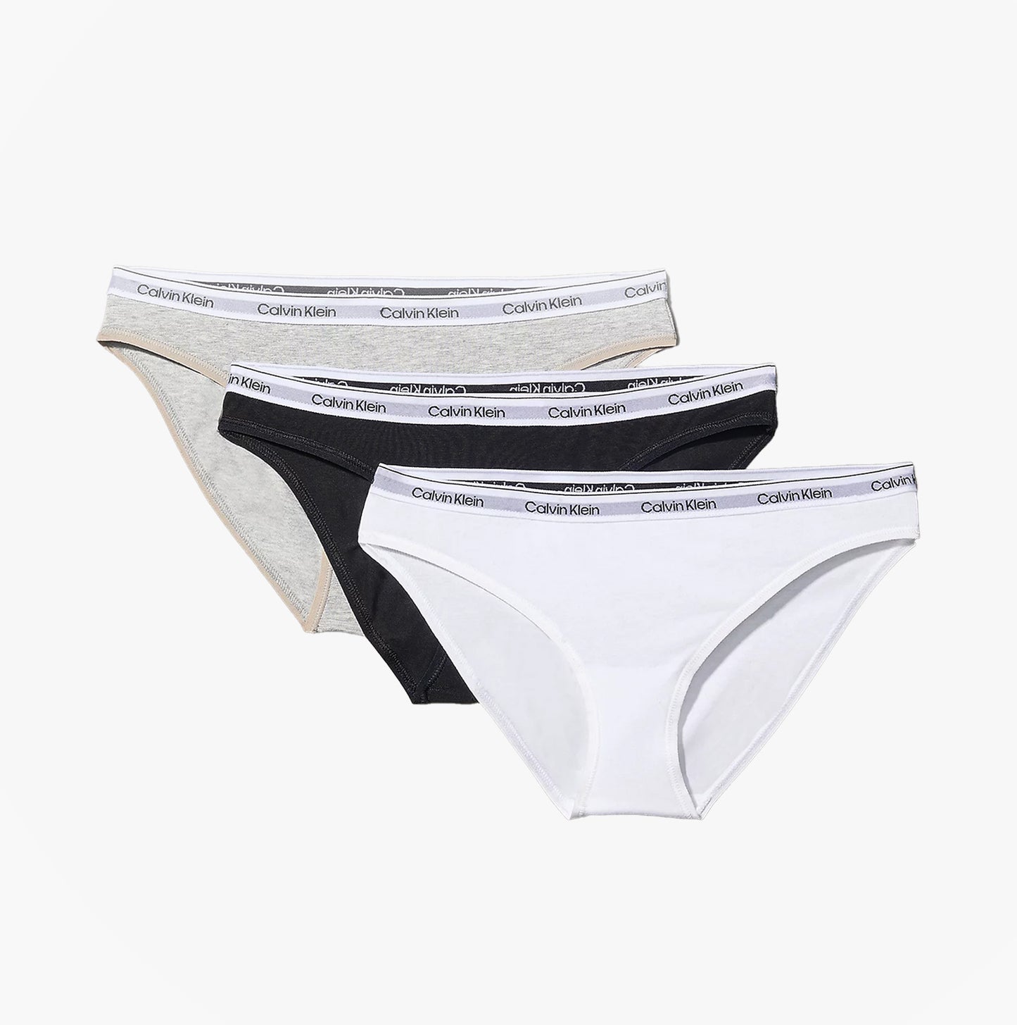 Calvin Klein LOW RISE 3 Pack Bikini Womens Multicoloured