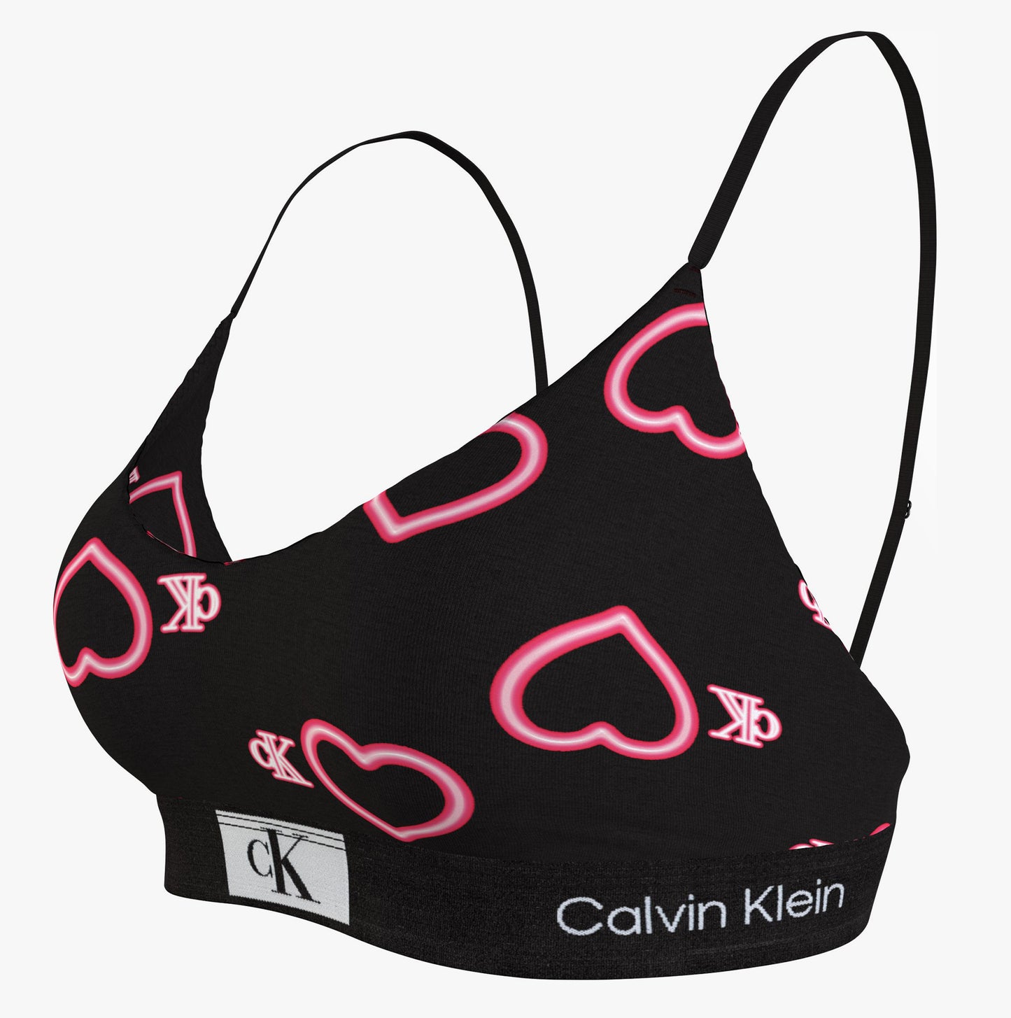 Calvin Klein UNLINED BRALETTE H1R Womens Bra Black