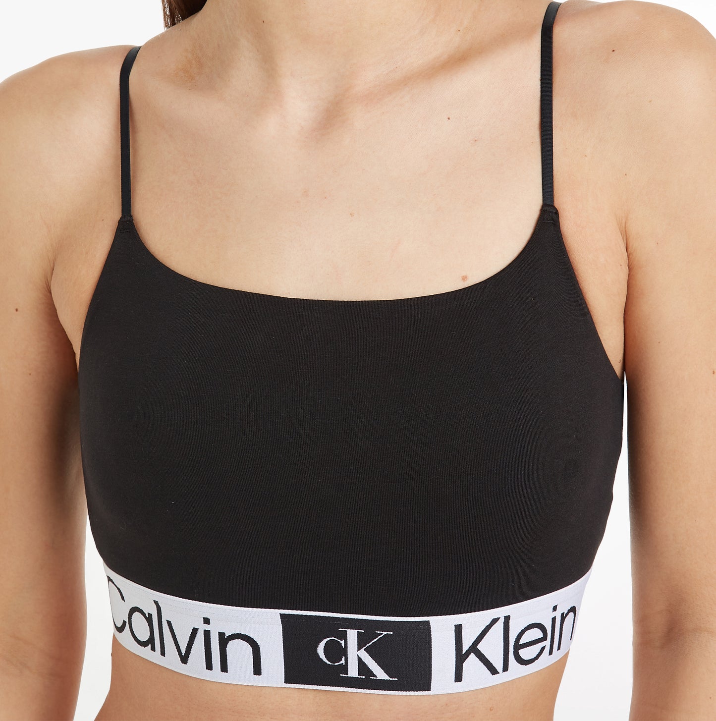 Calvin Klein LINED Bralette Womens Black