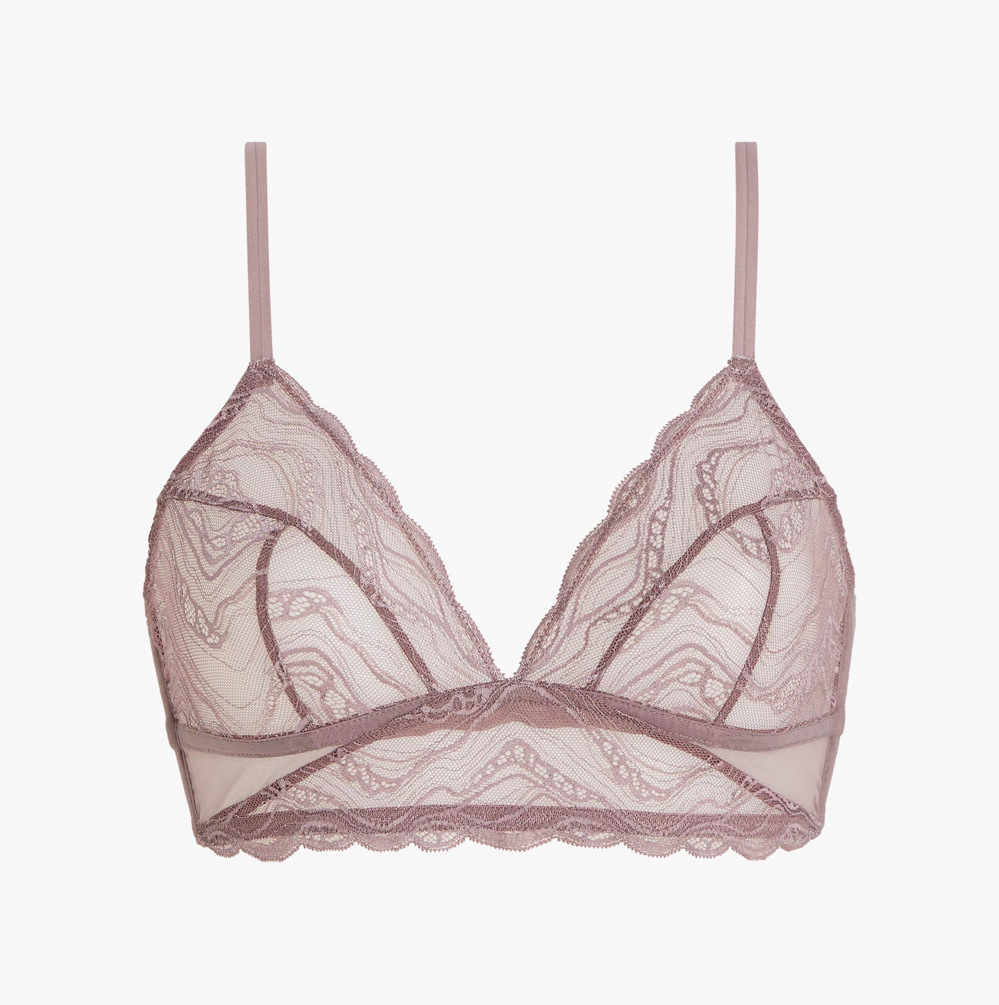 Calvin Klein CK INSTINCT Womens Unlined Triangle Vintage Pink