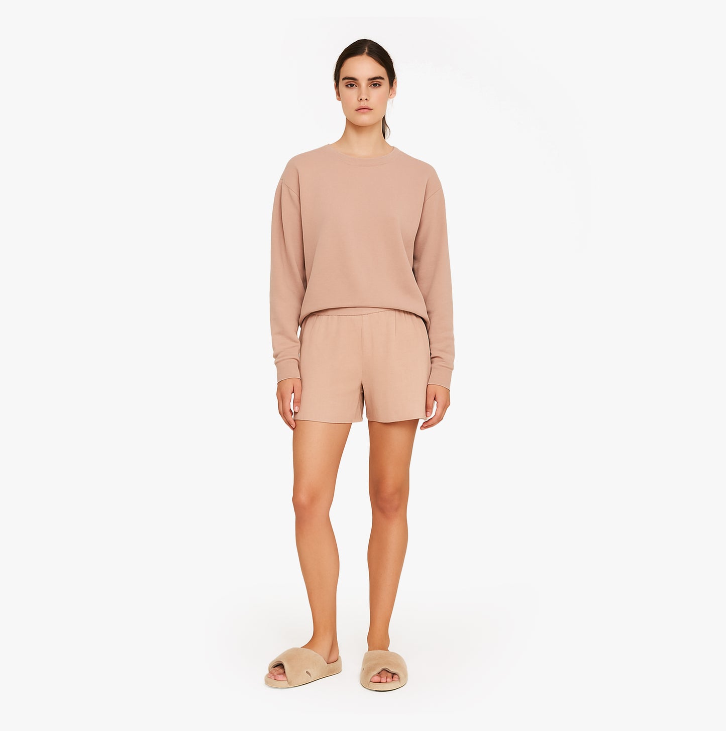 Calvin Klein WOVEN VISCOSE Sleep Shorts Womens Black
