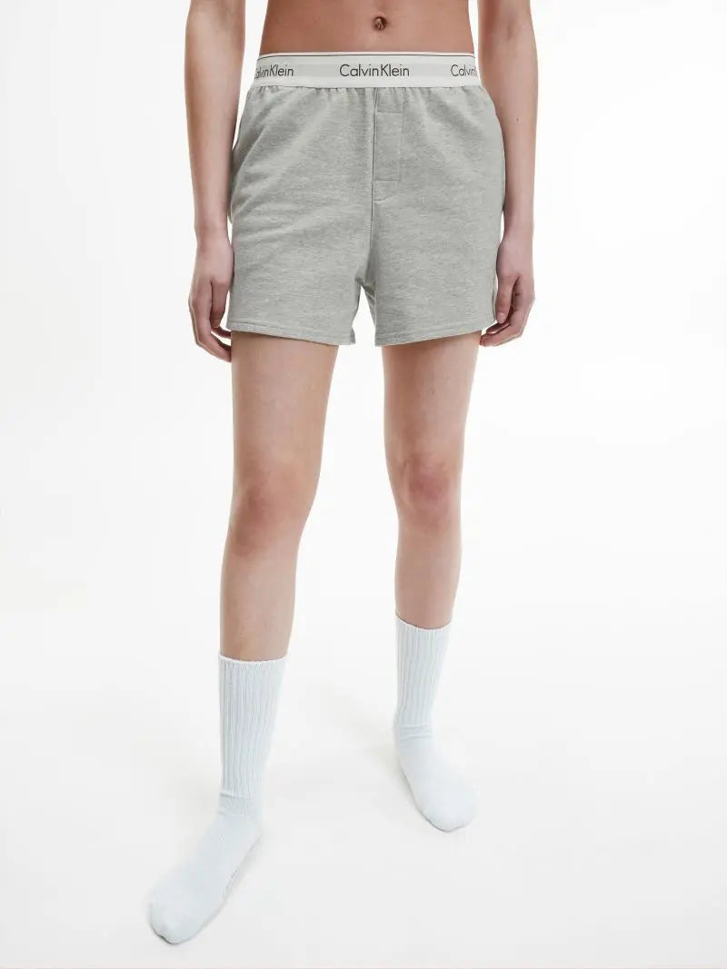 Calvin Klein MODERN COTTON Pyjama Shorts Womens Grey Heather