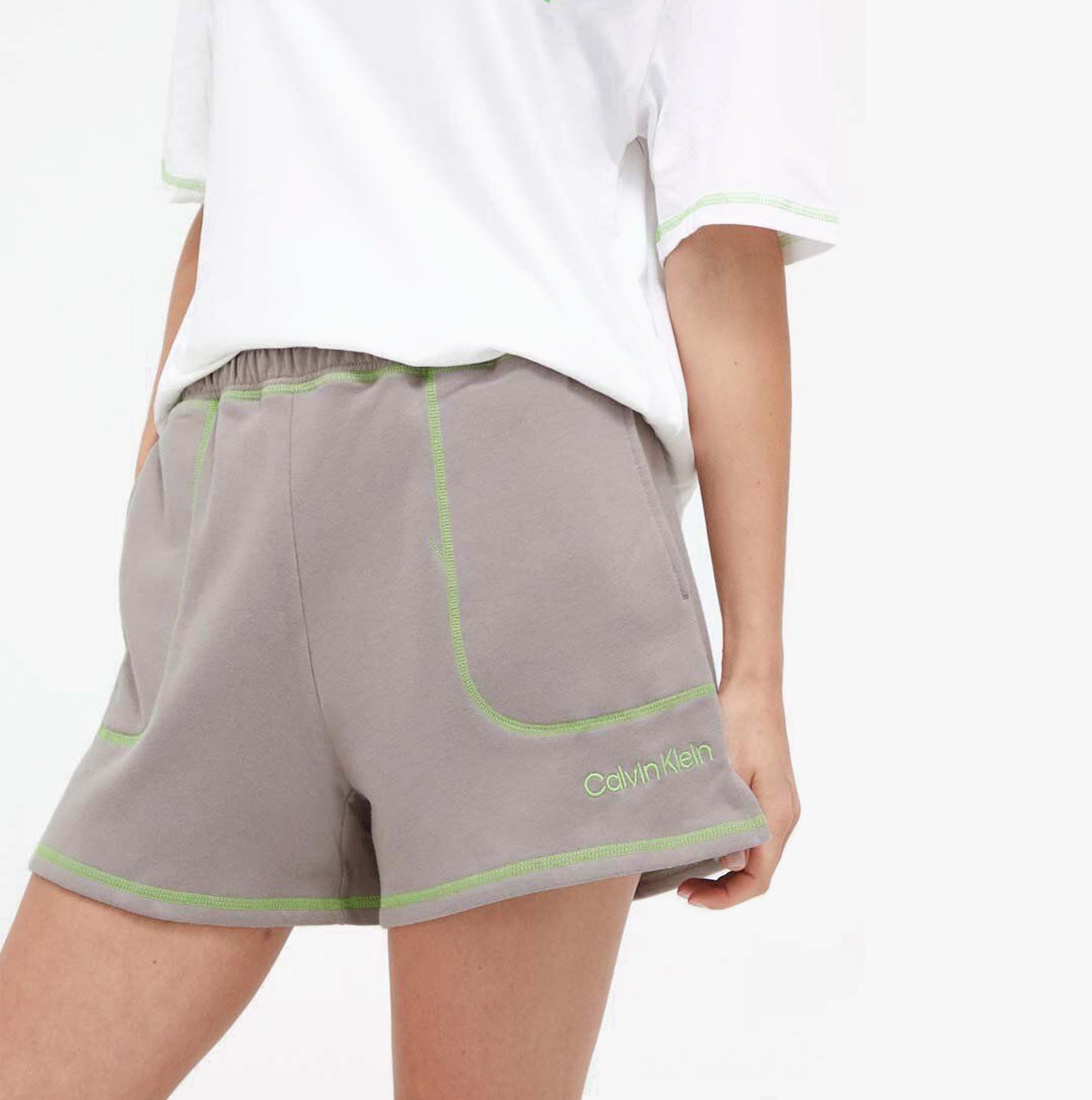 Calvin Klein Womens Loungewear Set T-Shirt and Shorts