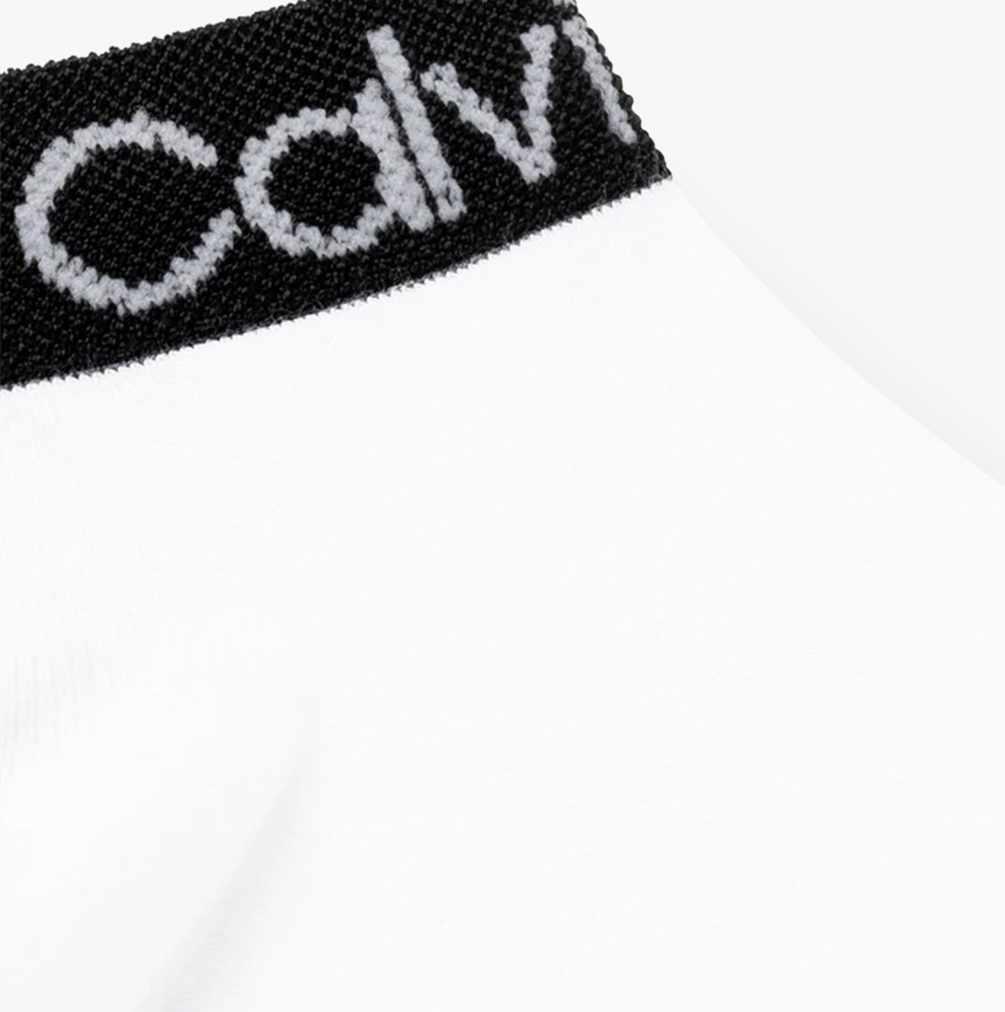 Calvin Klein 2 Pack Womens Ankle Trainer Socks White