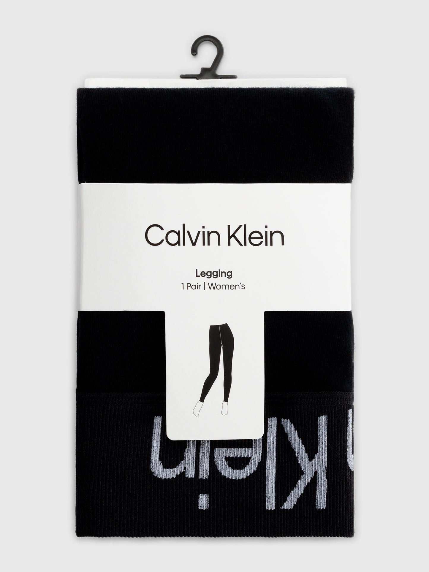 Calvin Klein LOGO Waist Leggings Black