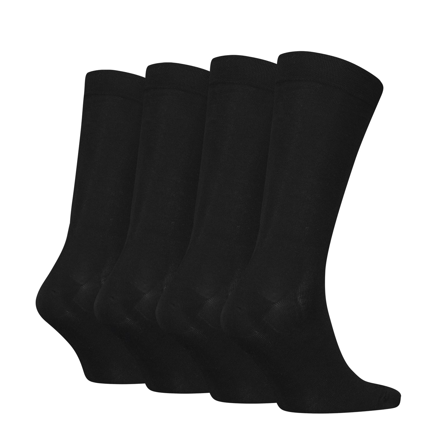 Calvin Klein 4 Pack Giftboxed Classic Mens Crew Socks Black