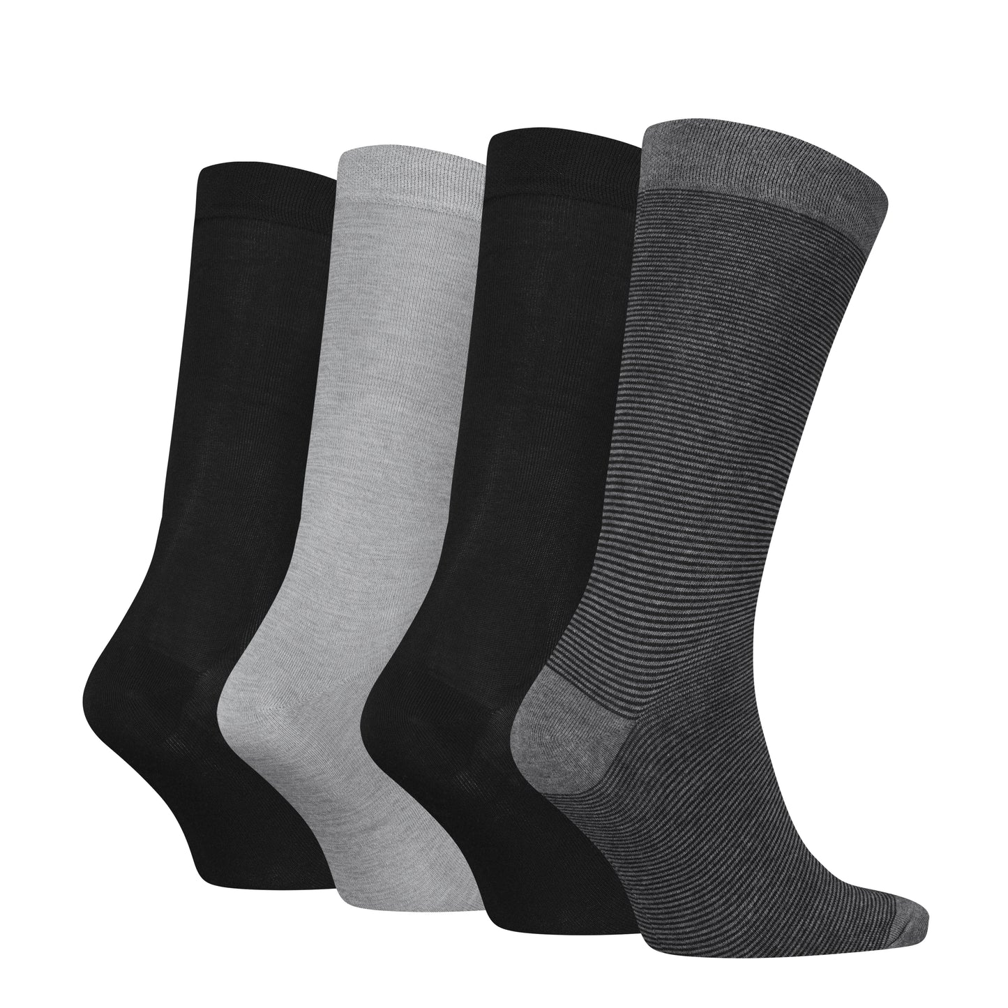 Calvin Klein 4 Pack Giftboxed Classic Mens Crew Socks Multi