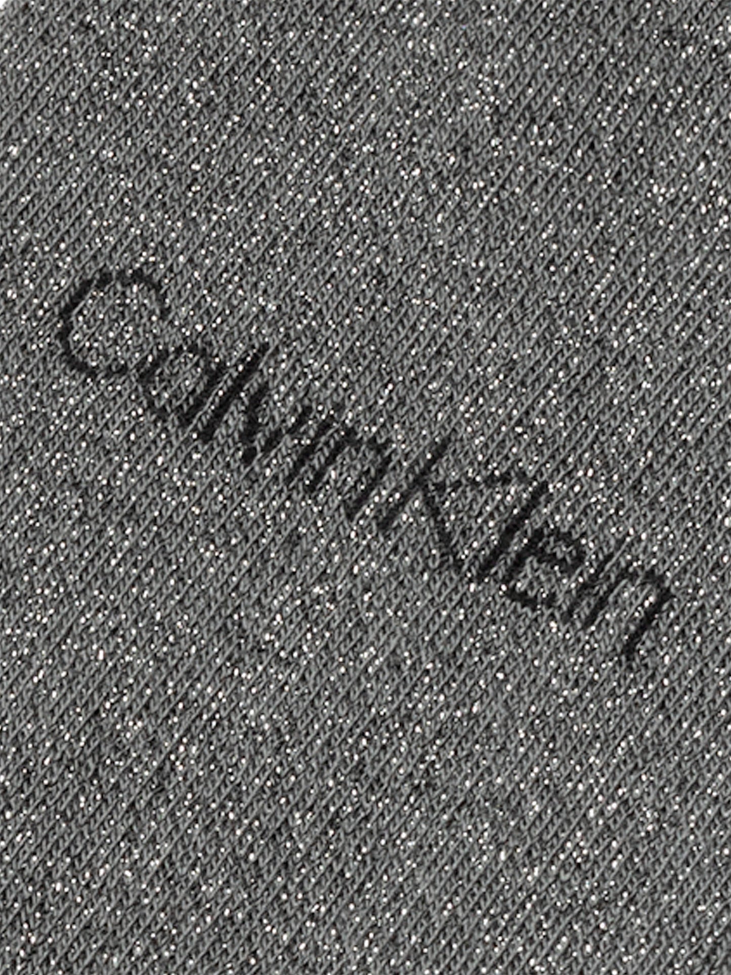 Calvin Klein 3 Pack Giftboxed Logo Womens Crew Socks Black