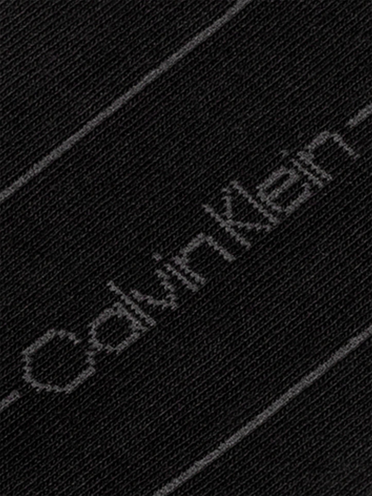 Calvin Klein 3 Pack Giftboxed Classic Mens Crew Socks Black/Grey