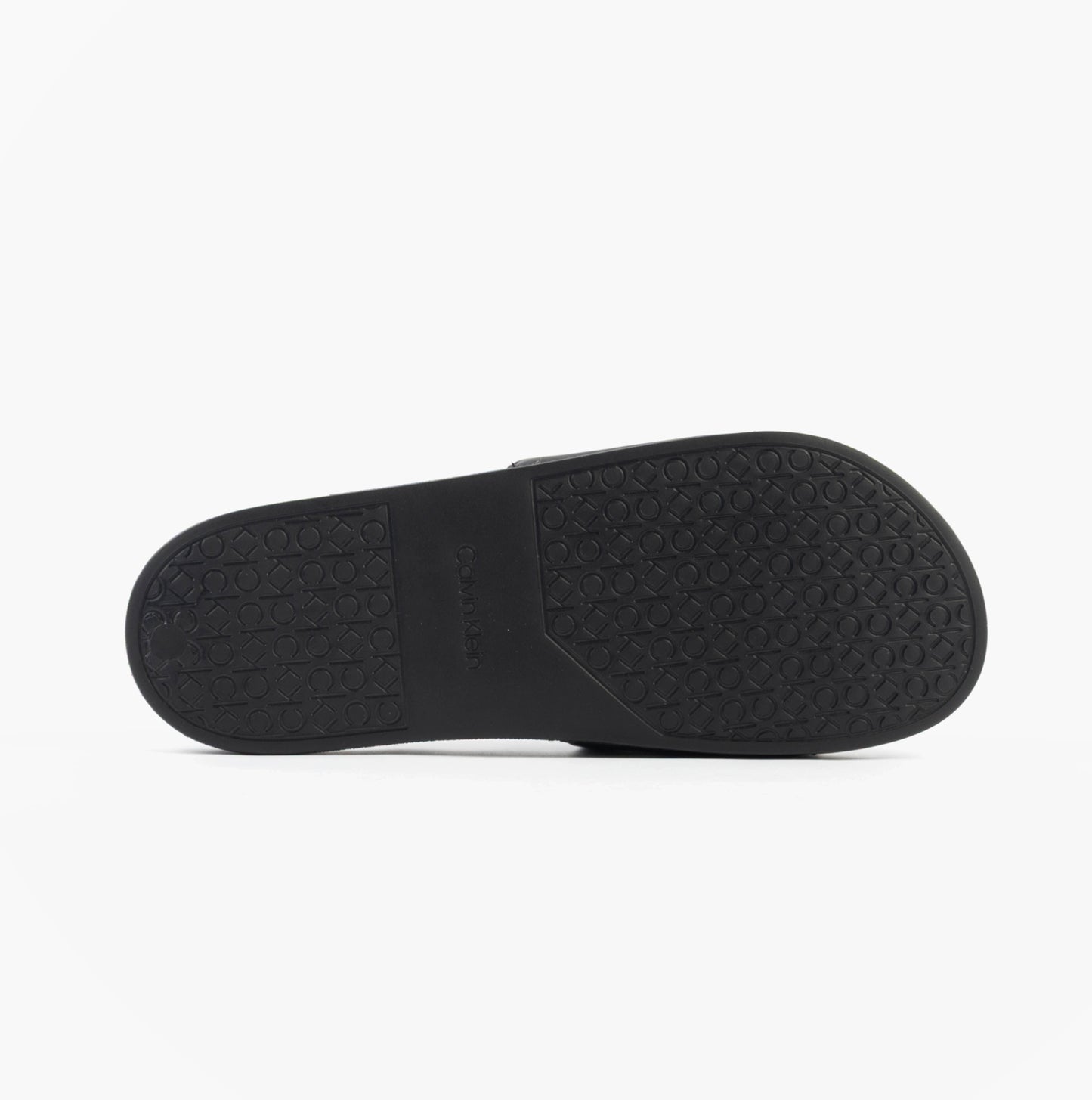 Calvin Klein POOL SLIDE W/ CK SQU Mens Sliders Black