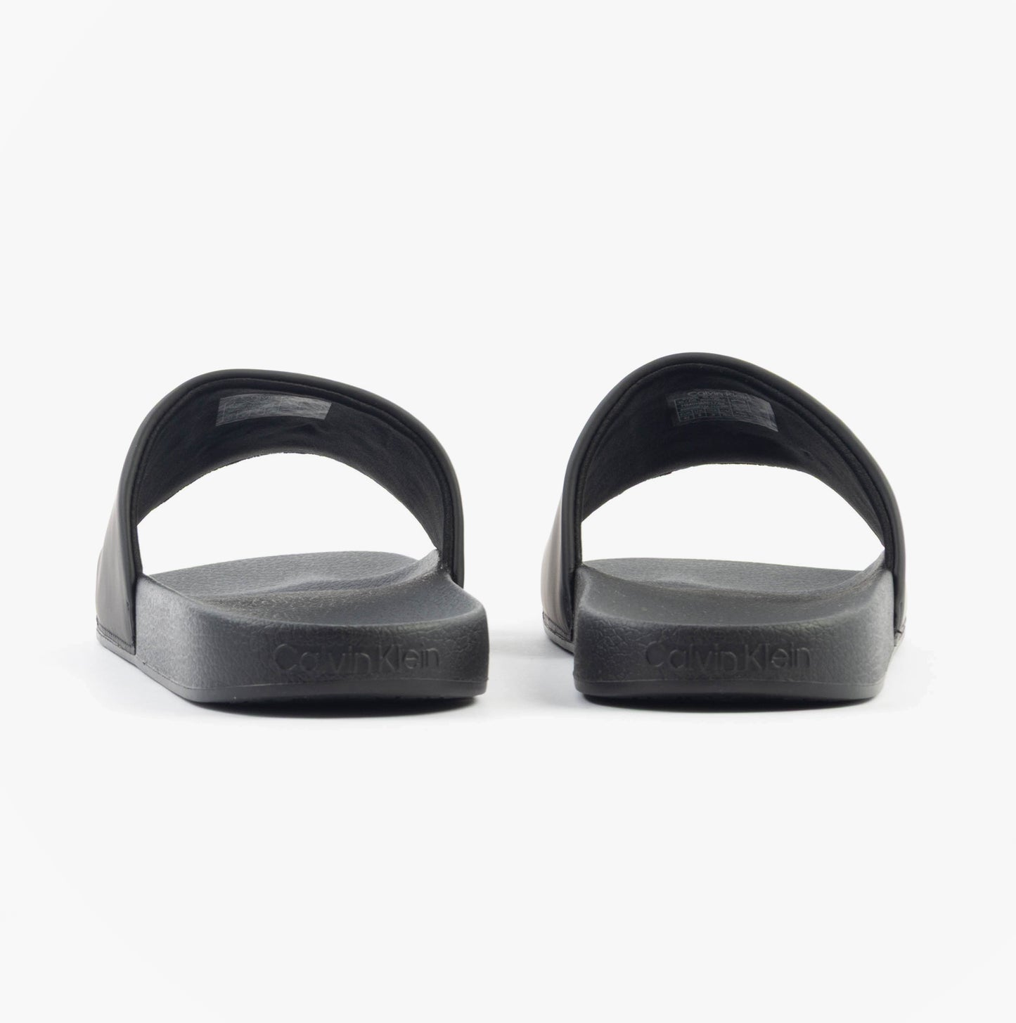Calvin Klein POOL SLIDE W/ CK SQU Mens Sliders Black