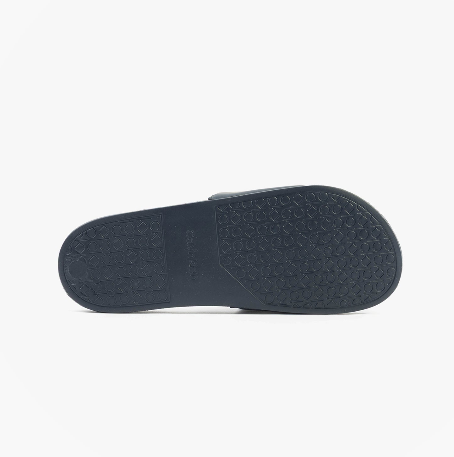 Calvin Klein POOL SLIDE W/ CK SQU Mens Sliders Calvin Navy