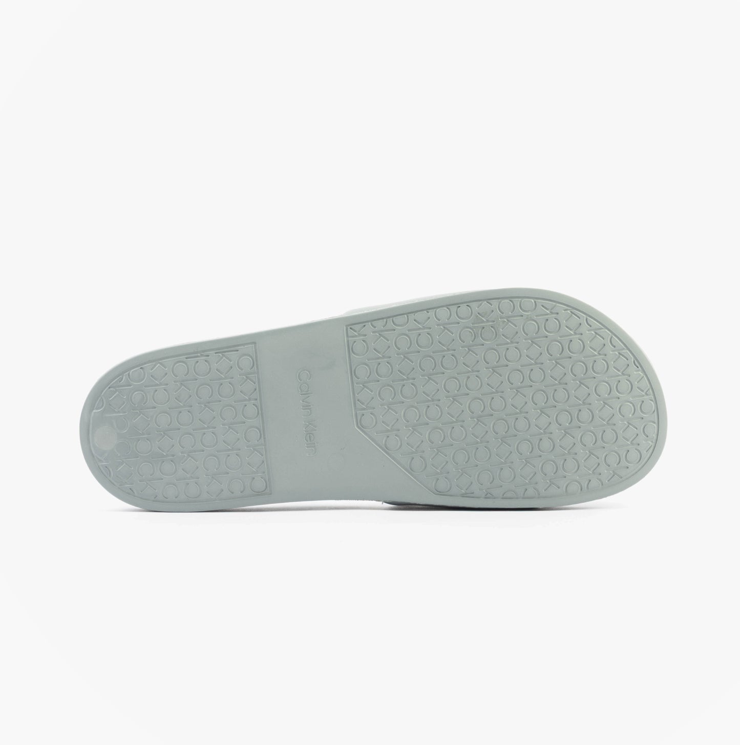 Calvin Klein POOL SLIDE W/ CK SQU Mens Sliders Granite Road