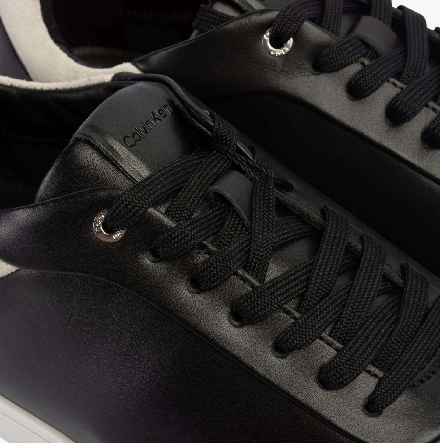 Calvin Klein CUPSOLE LACE UP  Womens Trainers Black/White
