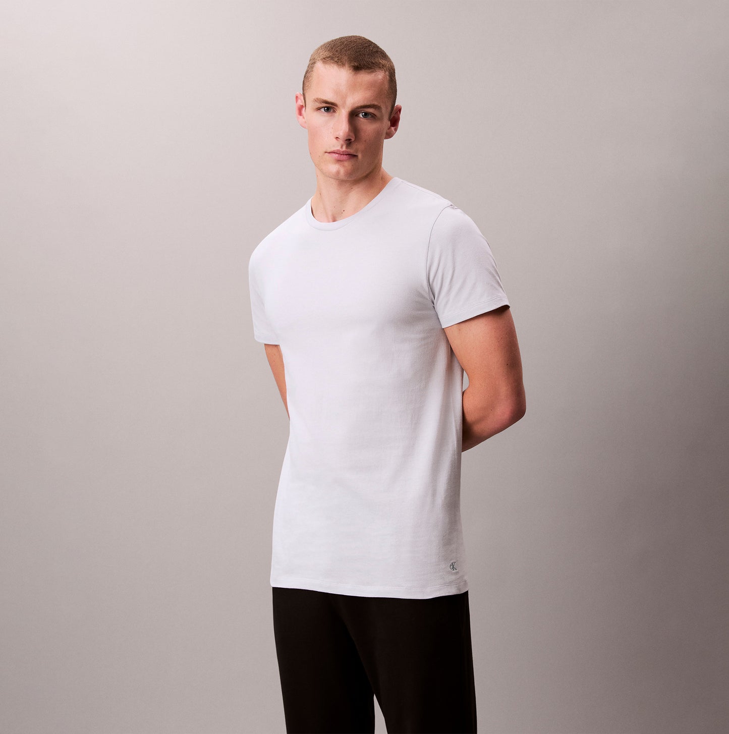 3 Pack Mens Crew neck T-Shirt Cotton Classics Multi Colour