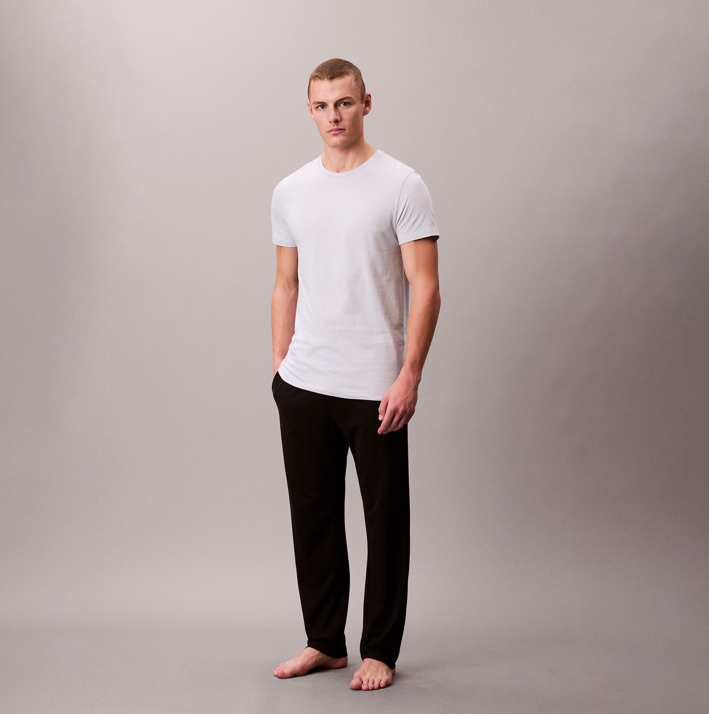 3 Pack Mens Crew neck T-Shirt Cotton Classics Multi Colour
