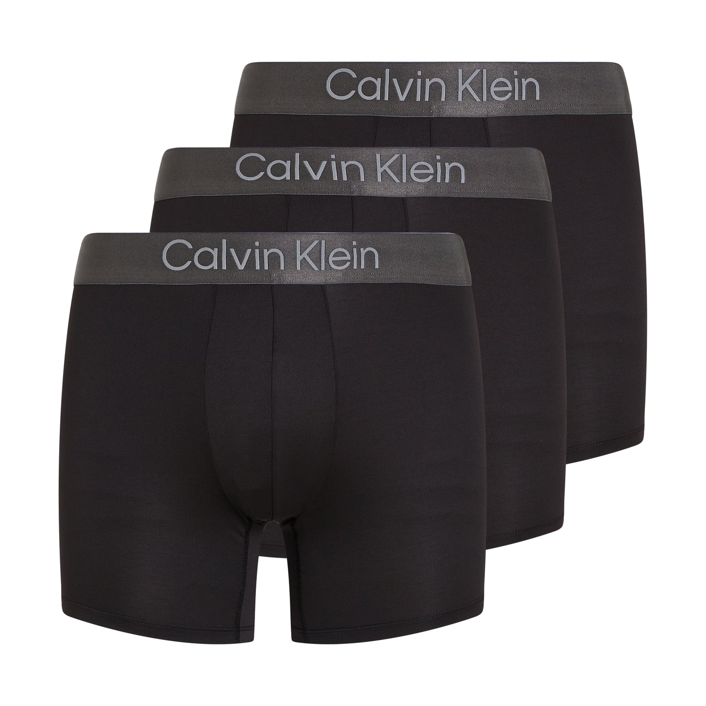 Calvin Klein MICRO STRETCH 3 Pack Mens Boxer Briefs Black