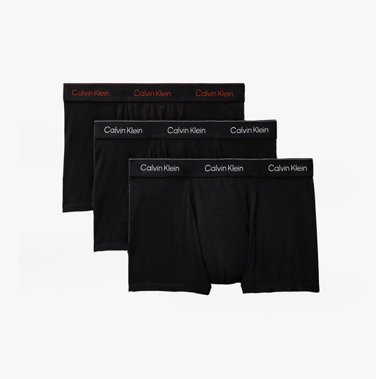 Calvin Klein RELAXED FIT Mens 3 Pack Trunks Multicoloured