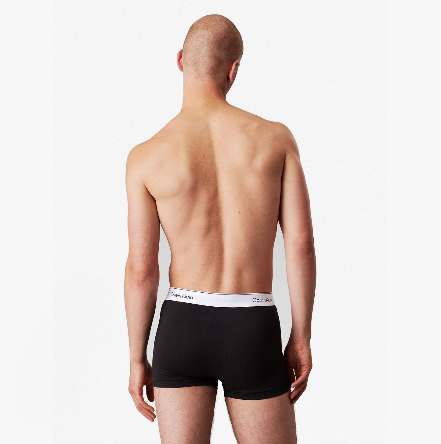 Calvin Klein ICON COTTON STRETCH 3 Pack Mens Dart Trunks Multicoloured