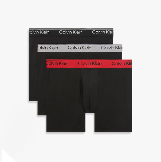 Calvin Klein LV00NB441 BOXER BRIEF 3 PACK Mens Boxer Briefs Black