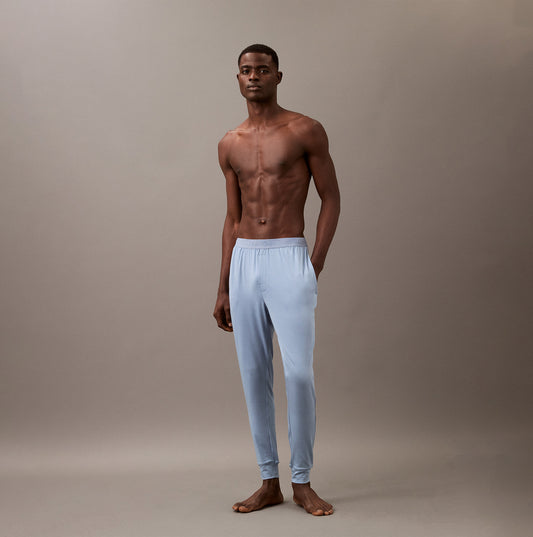 Calvin Klein ULTRA SOFT MODAL Mens Lounge Joggers Faded Denim