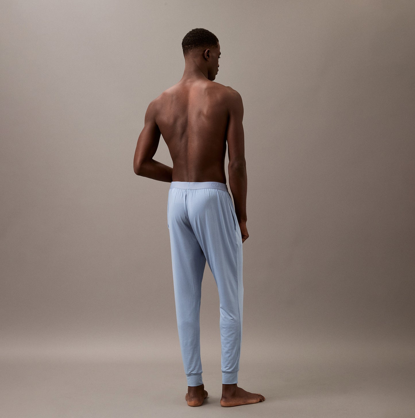 Calvin Klein ULTRA SOFT MODAL Mens Lounge Joggers Faded Denim