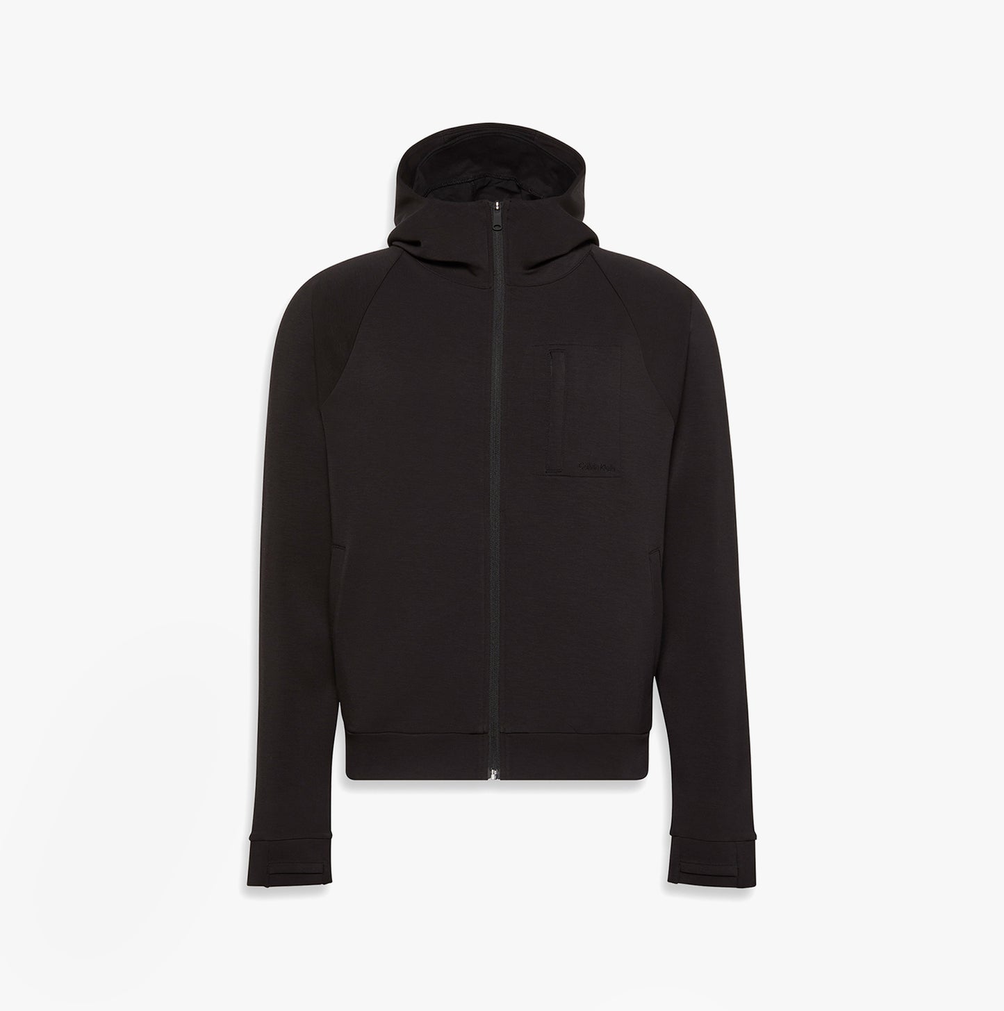 Calvin Klein TRAVEL FULL ZIP Mens Full Zip Hoodie Black