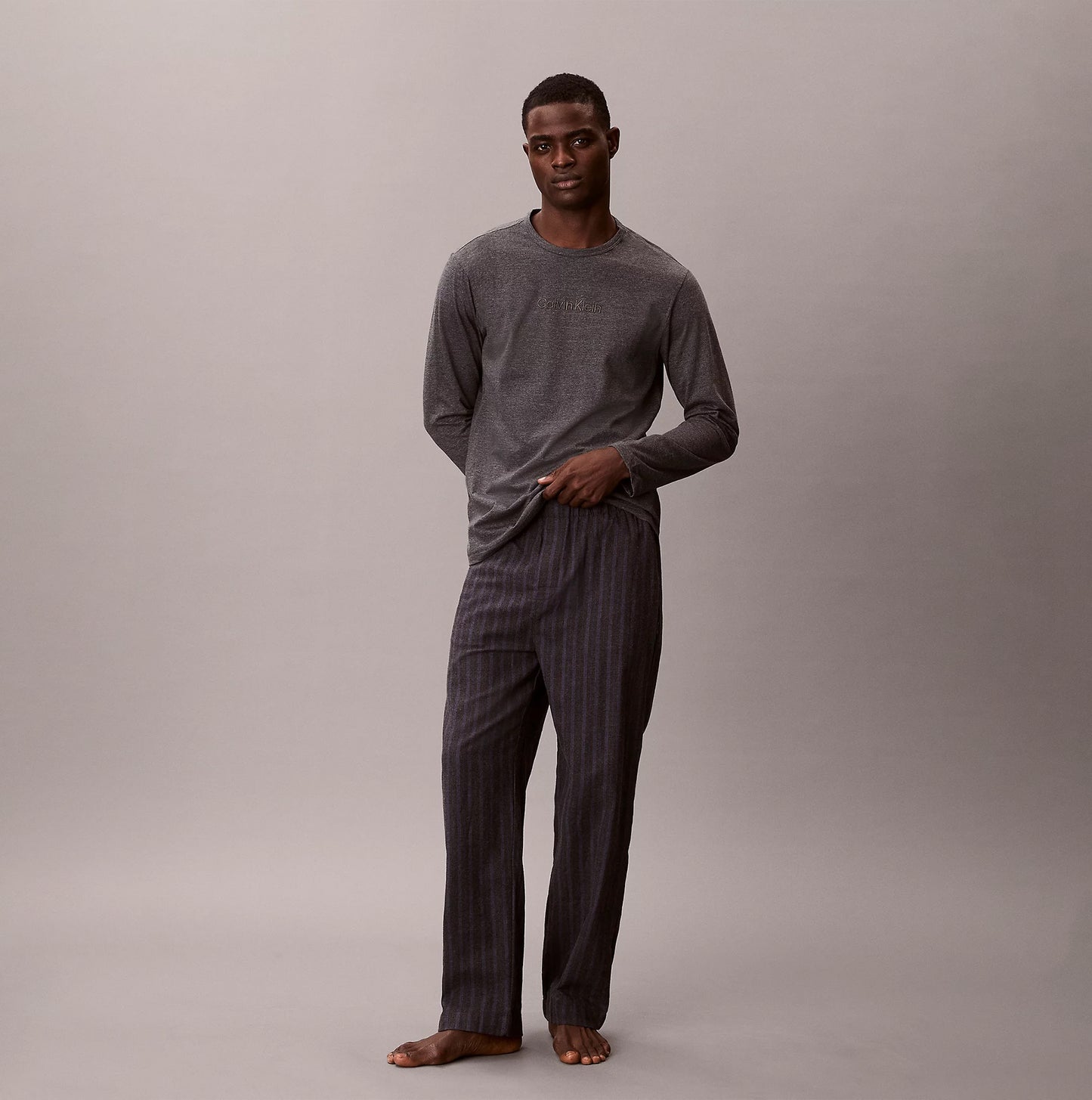 Calvin Klein Pyjama Lounge SET Mens Grey