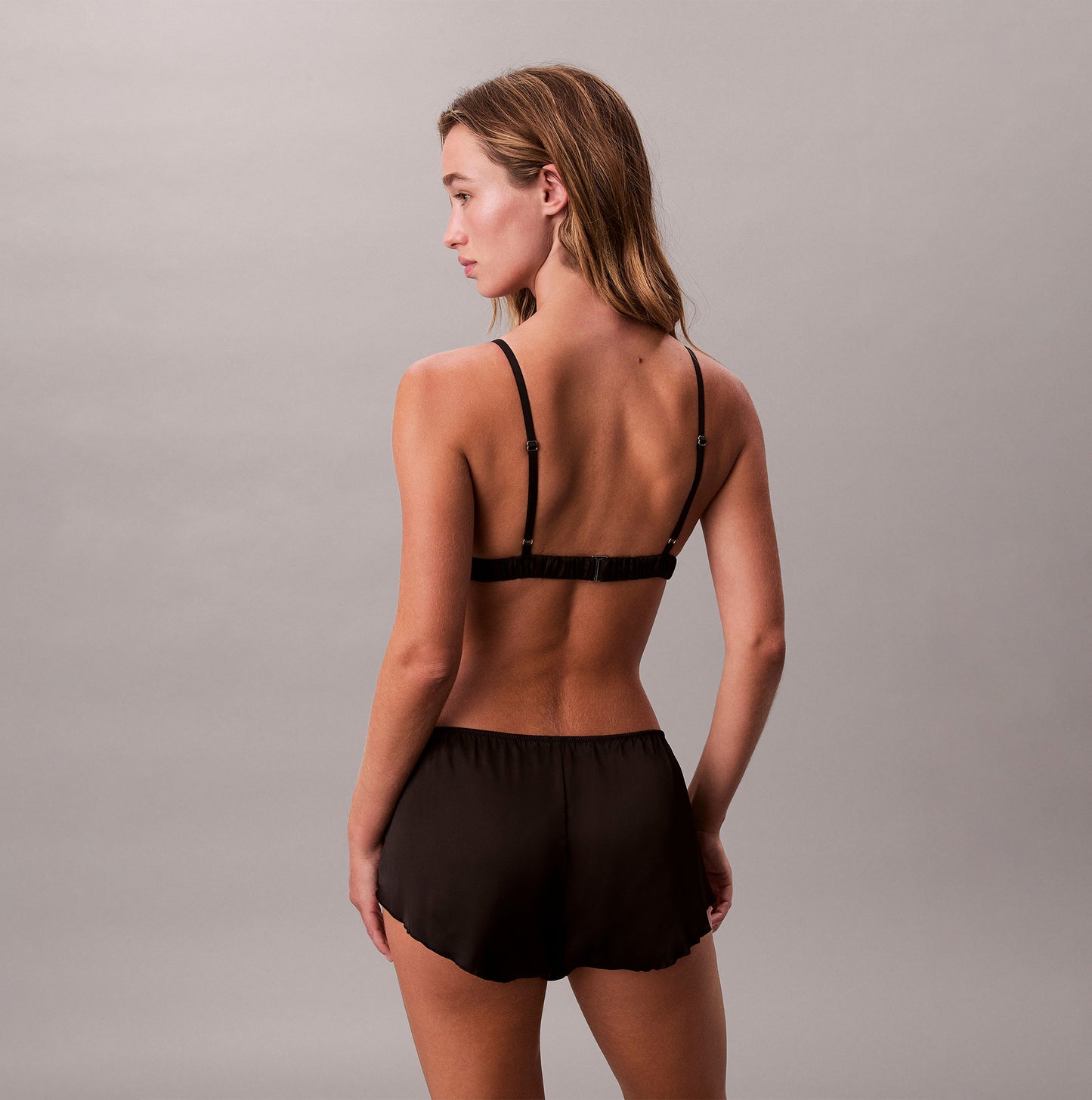 Calvin Klein UNLINED TRIANGLE Womens Black