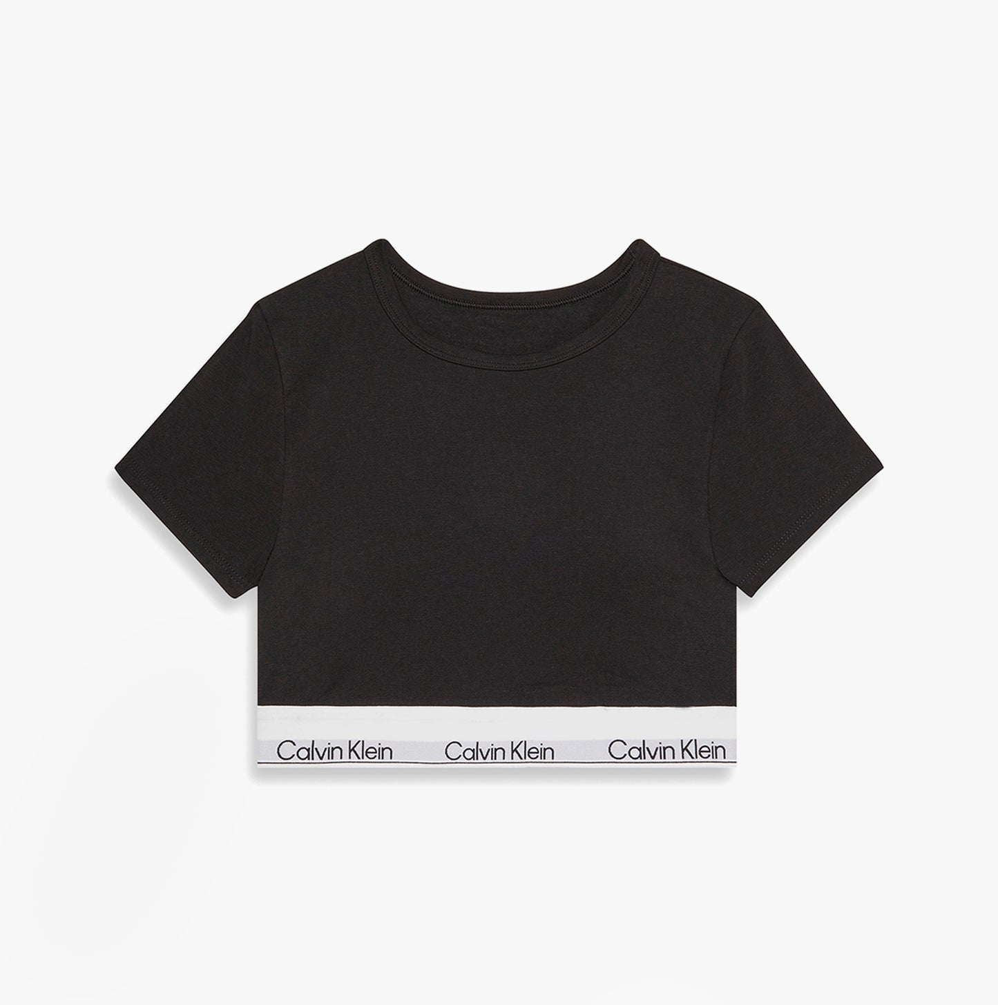 Calvin Klein T-SHIRT BRALETTE Womens Black