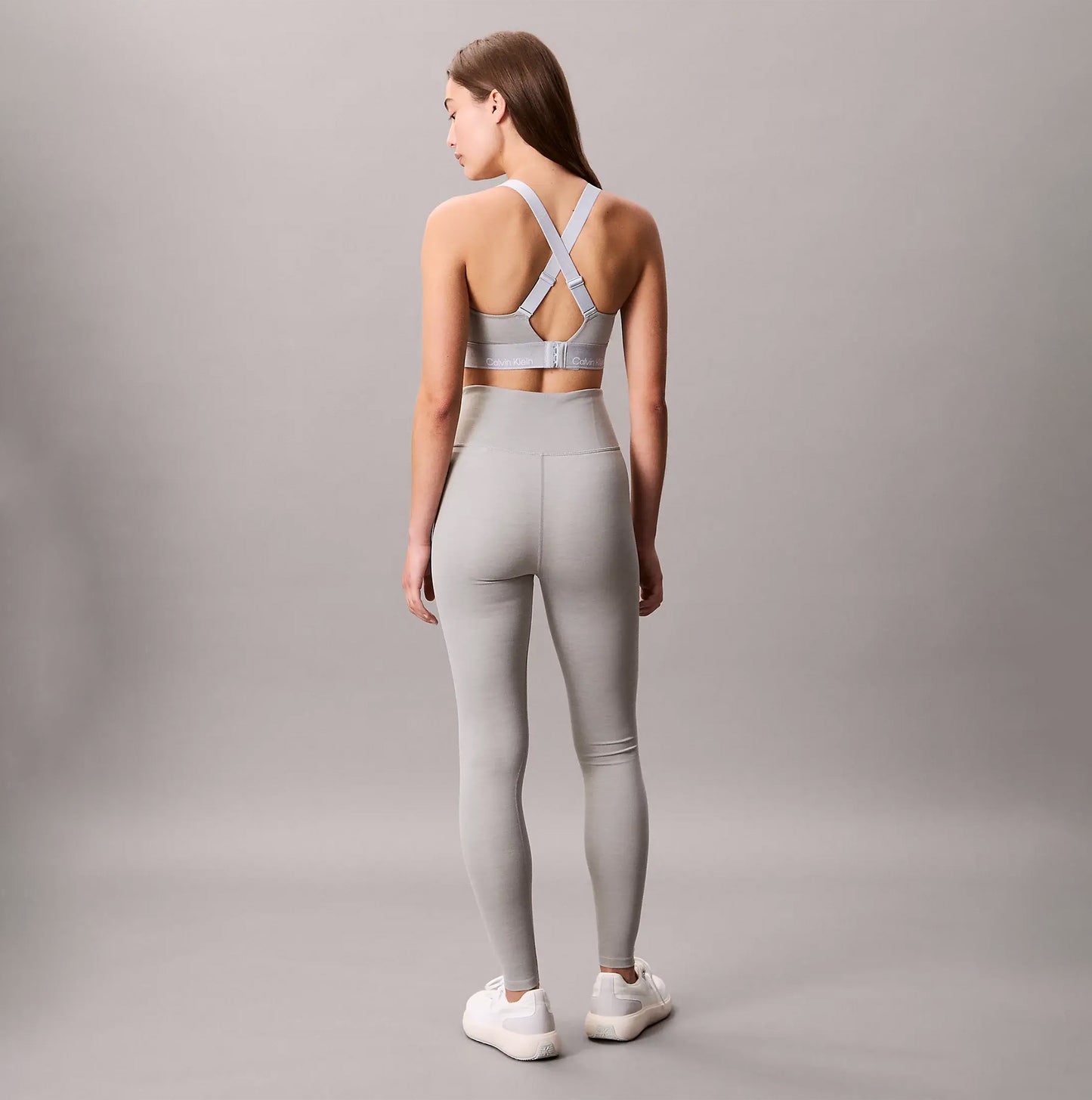 Calvin Klein LEGGING FULL Womens Full length Grey Heather
