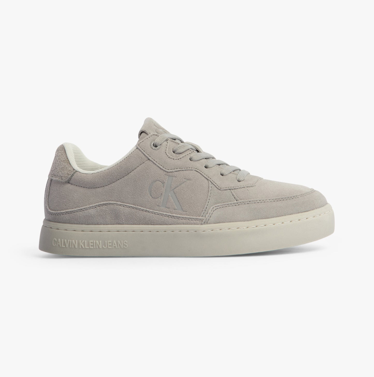 Calvin Klein CLASSIC CUPSOLE ICON Mens Trainers Formal Grey/Oyster Mushroom