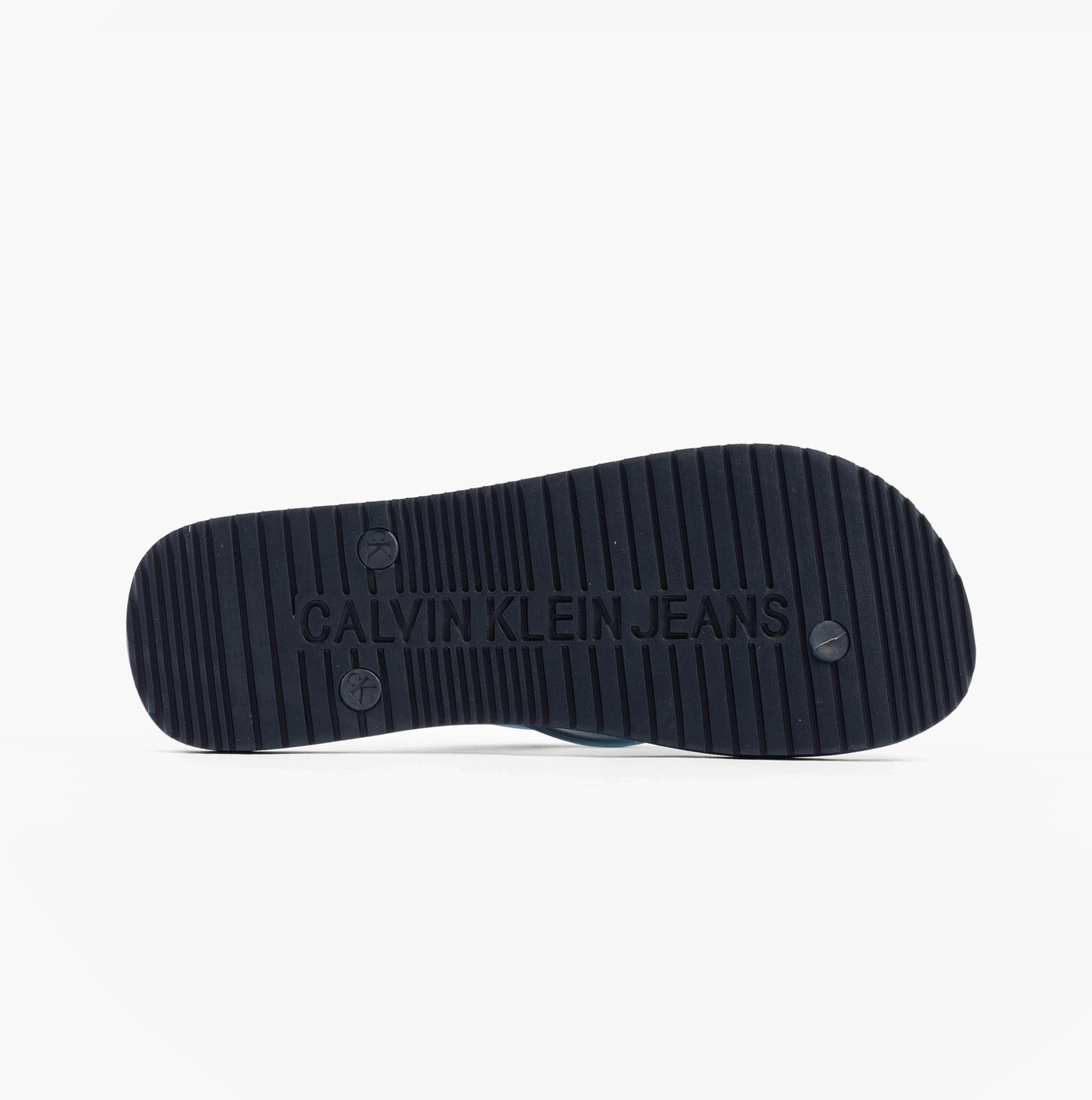 Calvin Klein BEACH SANDAL TRANSPA Mens Sandals Calvin Navy/Bright White