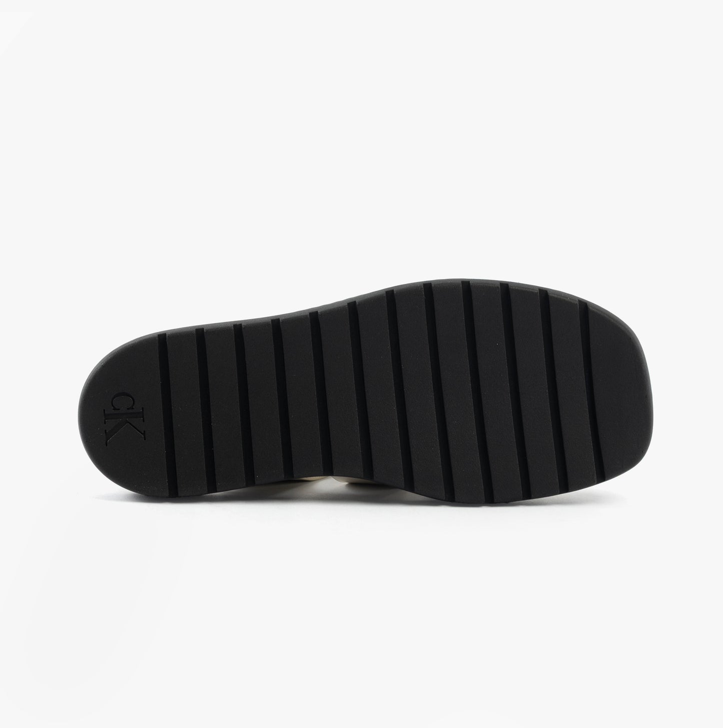 Calvin Klein LEATHER FISHERMAN Womens Sandals Turtle Dove/Black