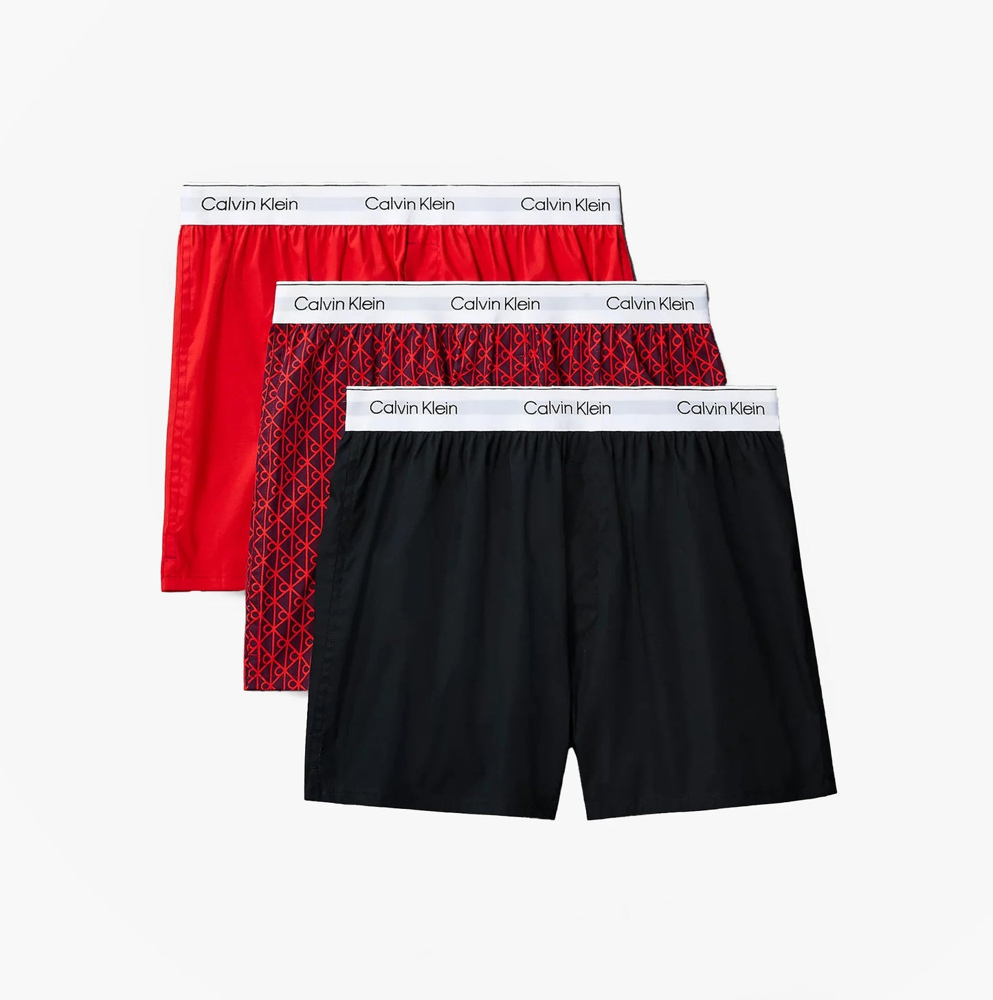 Calvin Klein LV00NB4267 BOXER SLIM 3 PACK Mens Boxer Shorts Multi