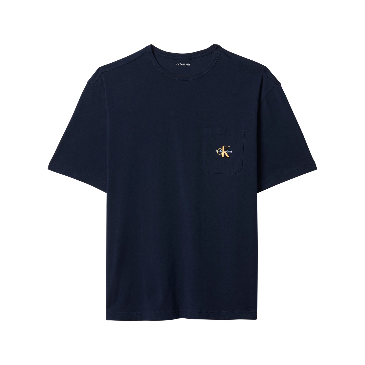 Calvin Klein MONOGRAM S/S CREW NECK Mens T-Shirt Shoreline