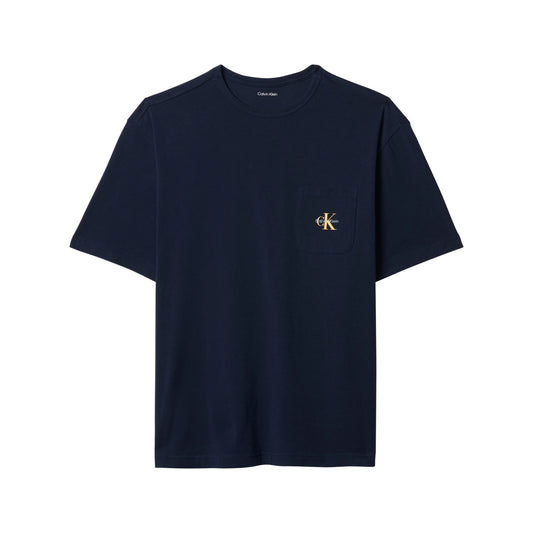 Calvin Klein MONOGRAM S/S CREW NECK Mens T-Shirt Shoreline