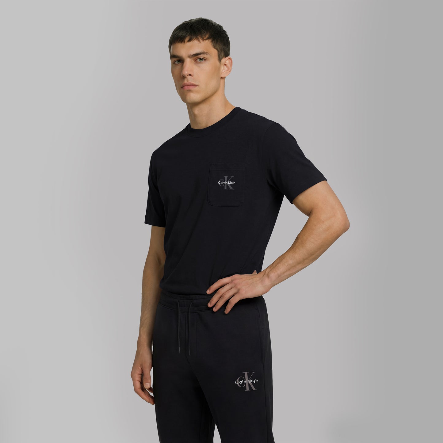 Calvin Klein 3 PACK MICRO SHORTY Mens T-Shirts & Tank Tops Black