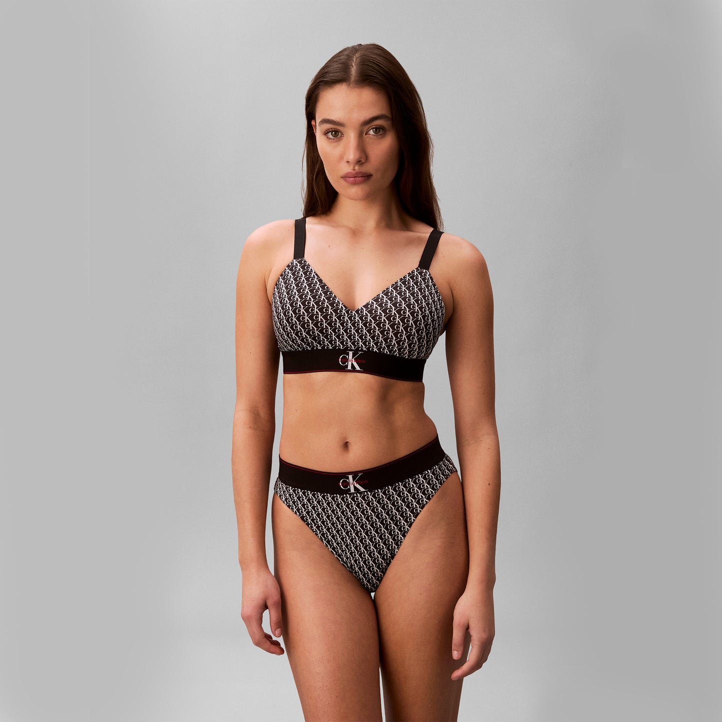 Calvin Klein LIGHTLY LINED BRALETTE Womens Bralette Black