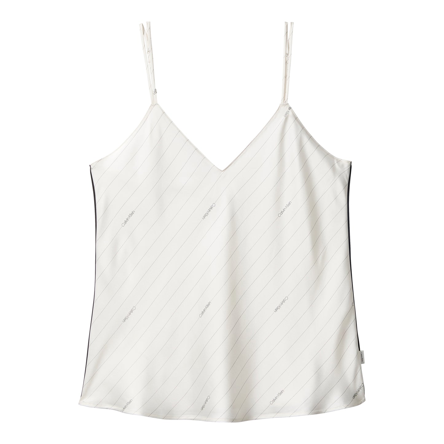Calvin Klein SATIN CAMI Womens Pyjama Top Ivory