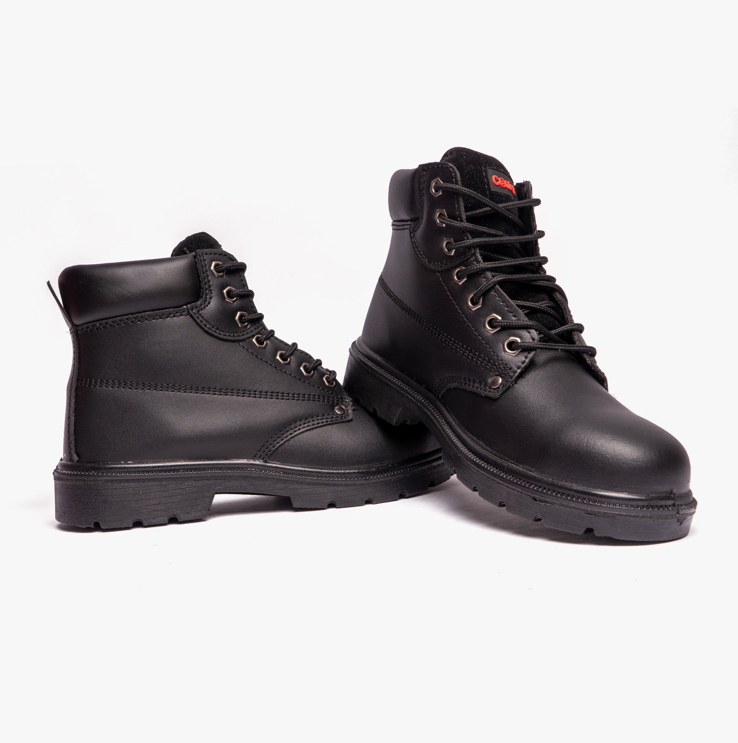 Centek FS331 Unisex Leather Safety Boots Black