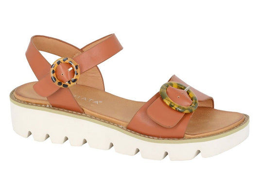 Cipriata MIMI Womens Ankle Strap Sandals Tan