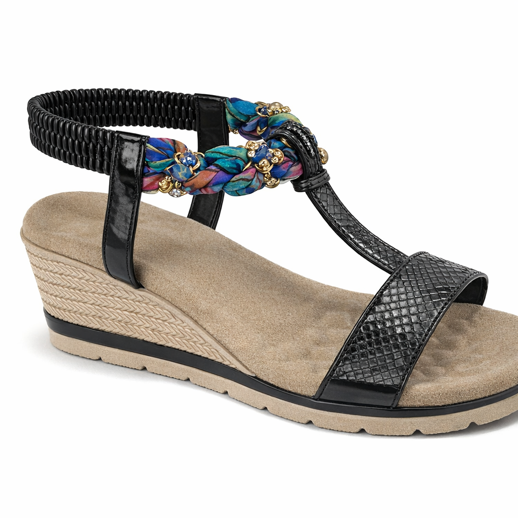 Cipriata GILDA Womens Slingback Sandals Black